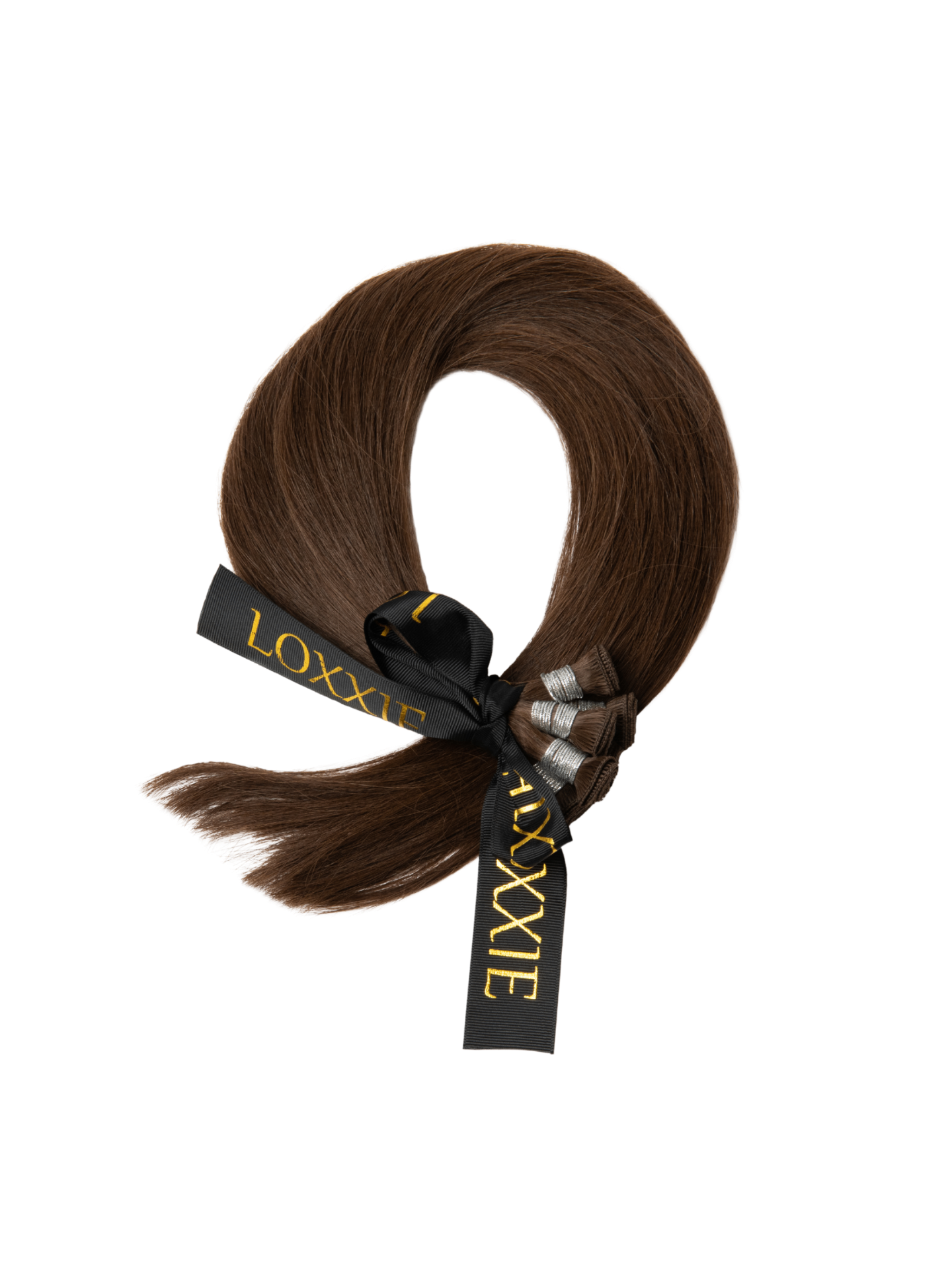 Coffee Bean Hand Tied hair extension by LOXXIE