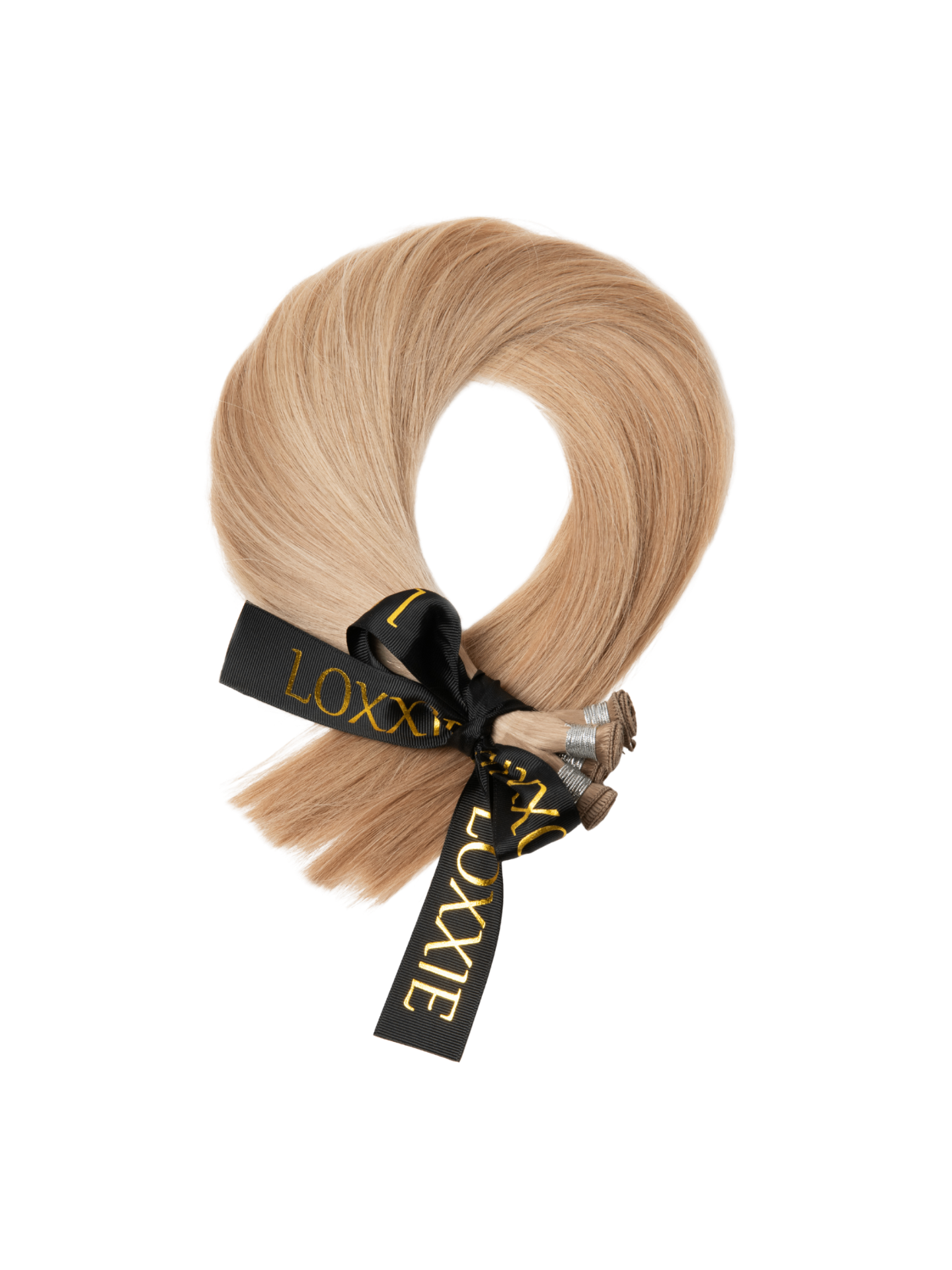Oatmeal Cookie Hand Tied hair extension by LOXXIE